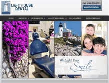 Tablet Screenshot of lighthousedentalwashmo.com